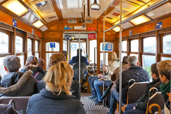 Tram van Lissabon — Stockfoto