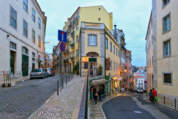 リスボン市内中心部 — ストック写真