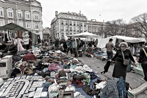 Lisszabon piac — Stock Fotó