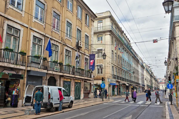 Centrum města Lisabon — Stock fotografie