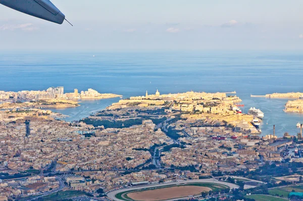 Valletta z oblohy — Stock fotografie