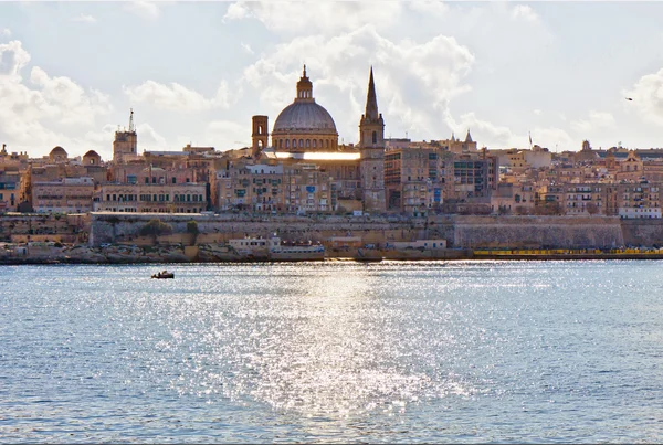 Vista valletta — Fotografia de Stock