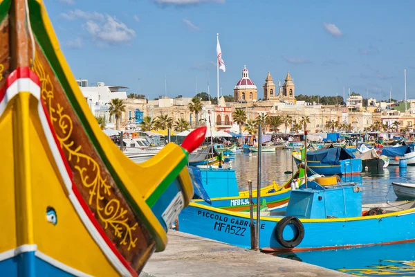 Malta - Marsaxlockk — Stok fotoğraf