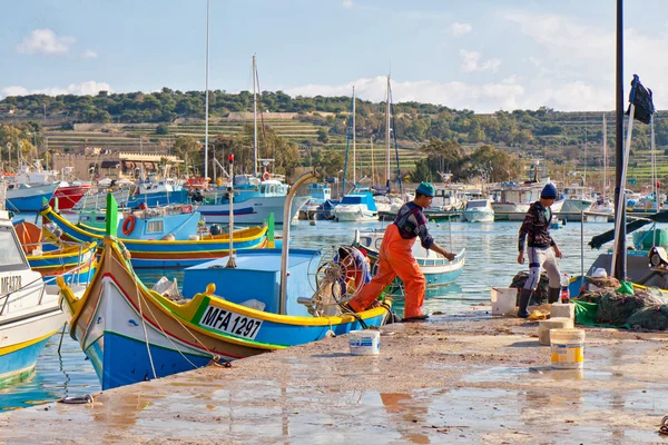 Malta - Marsaxlockk — Stok fotoğraf