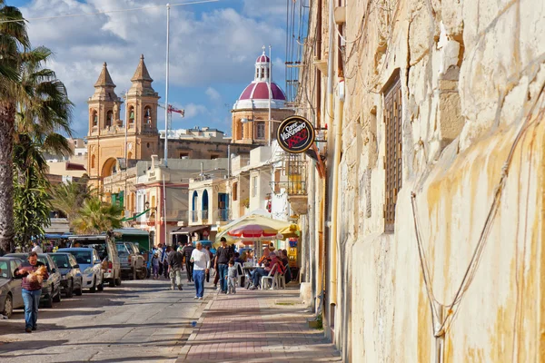 Malta - Marsaxlockk — Stock fotografie