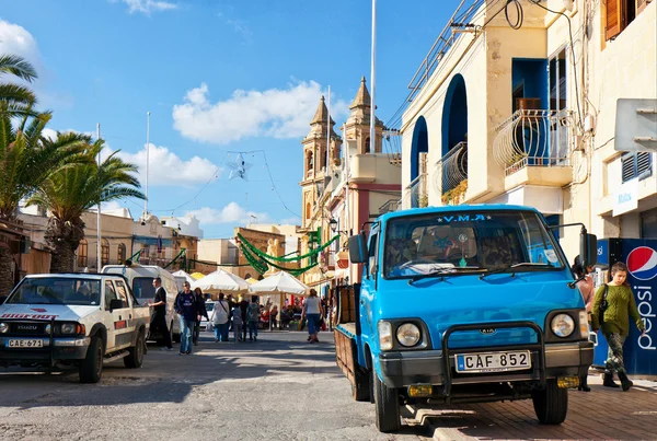 Malta - Marsaxlockk — Zdjęcie stockowe