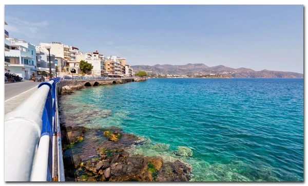 Agios nikolaos - Kreta in Griekenland — Stockfoto