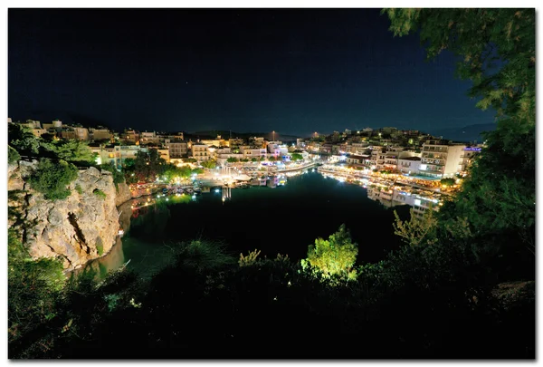 Kreta, agios nikolaos — Zdjęcie stockowe