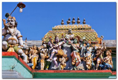 matale hindu Tapınağı, çevre kandy, sri lanka