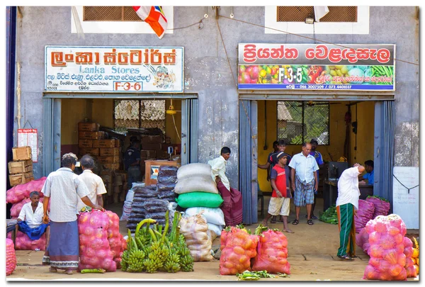 Sri Lanka, Dambulla market — Stock Photo, Image