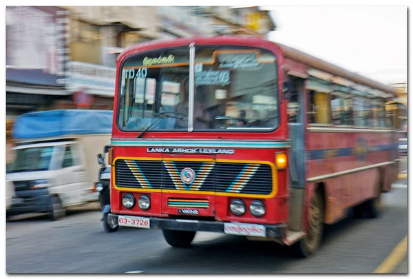 Regular public bus Sri Lanka — Stock Photo, Image