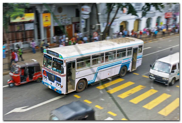 Autobus pubblico regolare Sri Lanka — Foto Stock