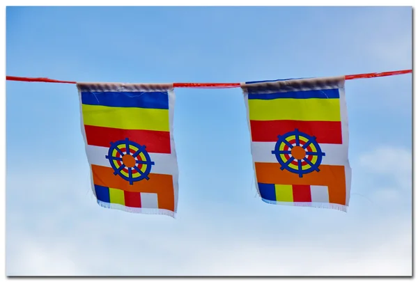 Banderas de colores —  Fotos de Stock