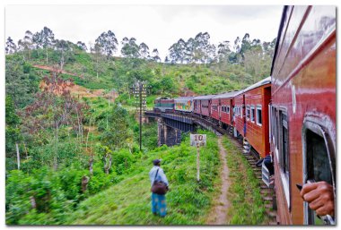 spoorwegen en trein in sri lanka
