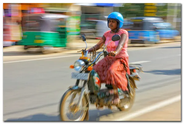 Sri Lanka Verkehr — Stockfoto