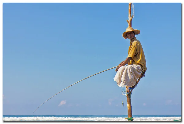 Srí lanka rybaření — Stock fotografie