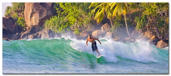 Surf en Sri Lanka — Foto de Stock