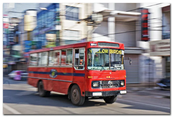 Sri Lanka, Negombo autobús público —  Fotos de Stock