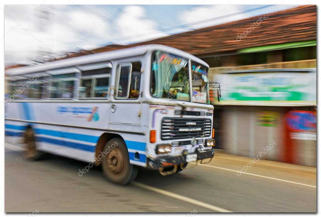 Sri Lanka, public bus