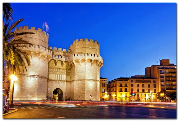 Torres de Serranos, valencia — Stockfoto