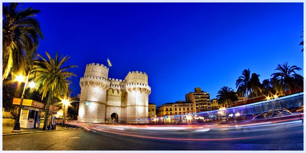 Torres de Serranos, valencia — Stockfoto