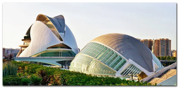 Muzeum, "ciudad de las artes y las ciencias".valencia, Hiszpania — Zdjęcie stockowe