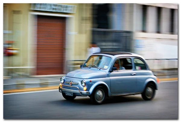 Bewegung im Auto — Stockfoto