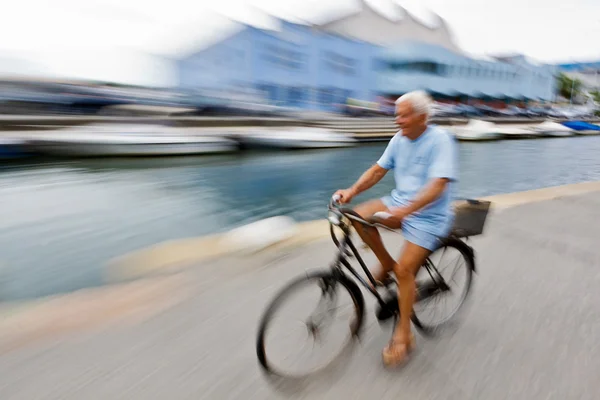 Bicyclist — Stock Photo, Image