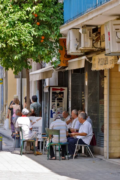 Cadde kafe — Stok fotoğraf