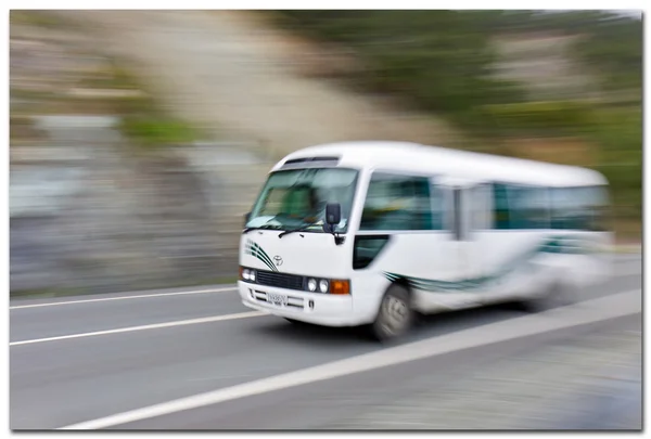 Autobus bianco — Foto Stock