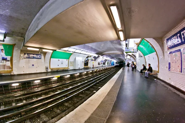 パリの地下鉄 — ストック写真