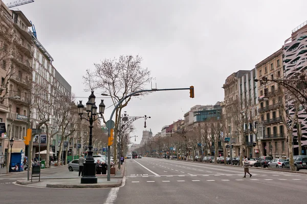 Cruce peatonal vacío — Foto de Stock