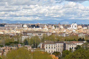 Roma 'nın panoramik manzarası