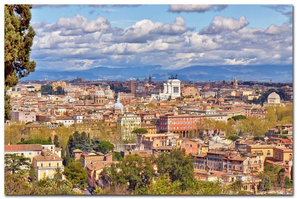 Panoramic view of Rome — Stock Photo, Image