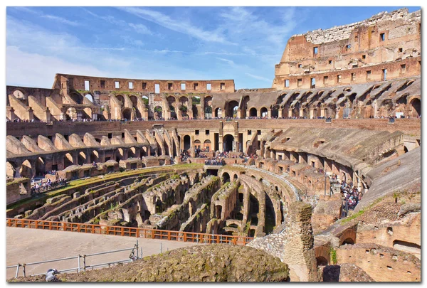 Visa i Rom, Italien - Colosseum. — Stockfoto