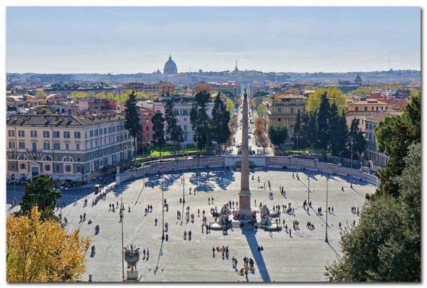 Piazza del popolo — Foto Stock