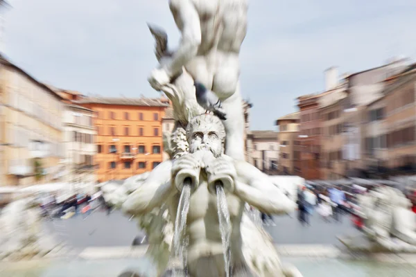 Itálie, Řím - piazza navona — Stock fotografie