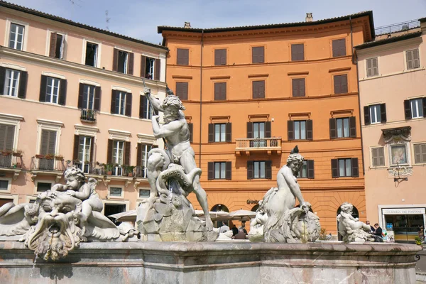 Itália, Roma - Piazza Navona — Fotografia de Stock