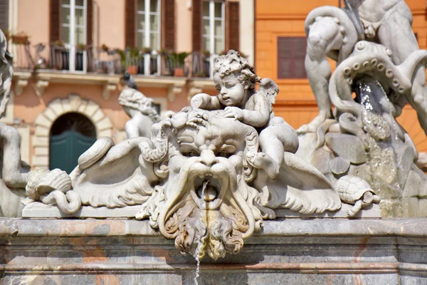 Italië, rome - piazza navona — Stockfoto