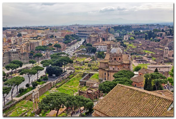 ローマのパノラマビュー — ストック写真