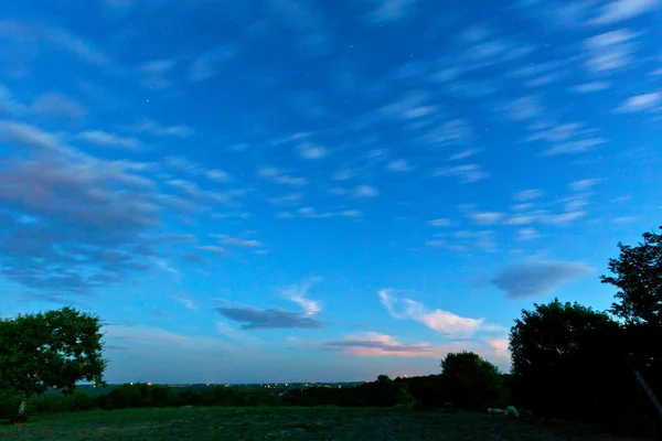 Himmel in der Dämmerung — Stockfoto