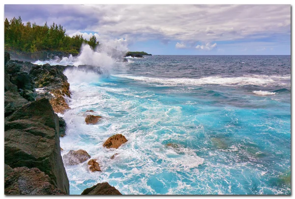 Oceano azul — Fotografia de Stock