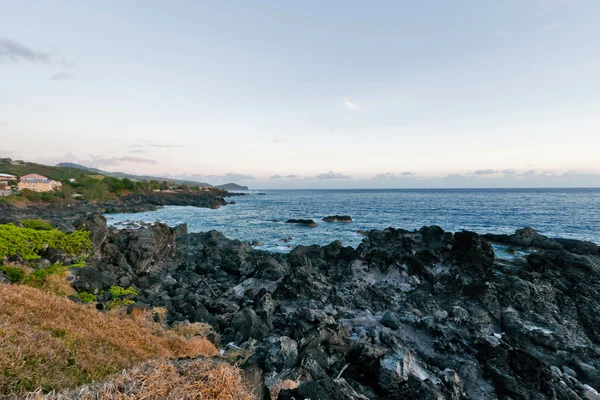 Lava beach — Stock Photo, Image