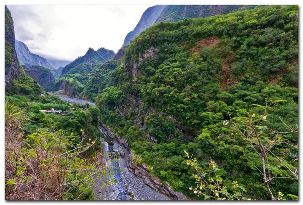 Cilaos, La Reunion Island, Indian Ocean — Stock Photo, Image