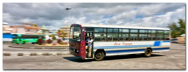 Bus motion — Stock Photo, Image