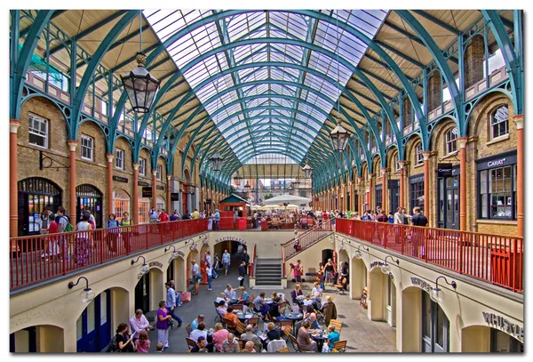 El mercado del Covent Garden — Foto de Stock