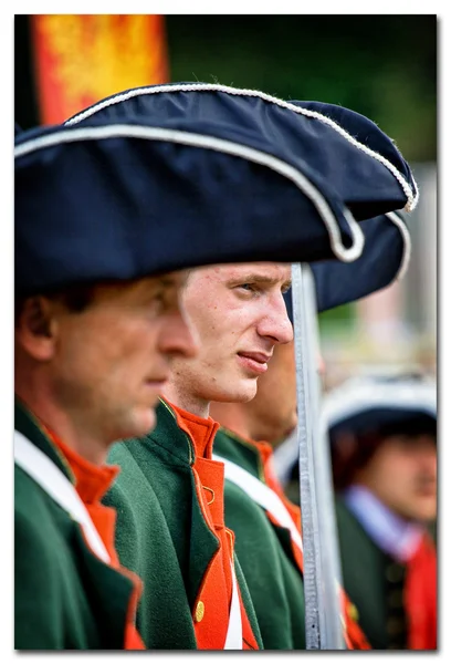 Militaire drummers — Stockfoto