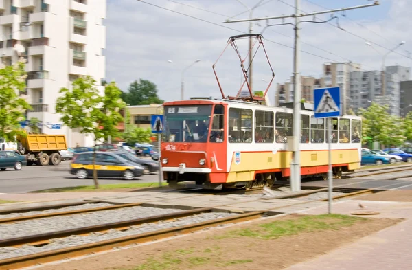 Belarus public transport — Stock Photo, Image