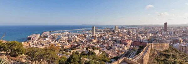 Panorama de Alicante, Espanha — Fotografia de Stock