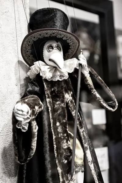 Carnival costume in Venice, — Stock Photo, Image